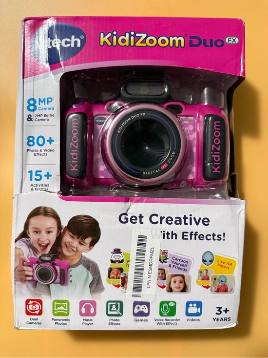 vtech Other - VTech KidiZoom Duo FX Pink Kids 8MP Digital Camera with Games and Effects